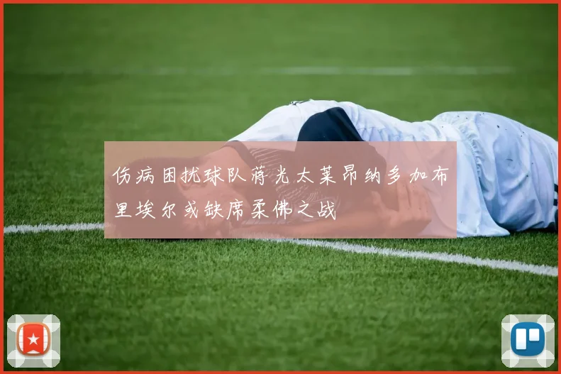 伤病困扰球队蒋光太莱昂纳多加布里埃尔或缺席柔佛之战